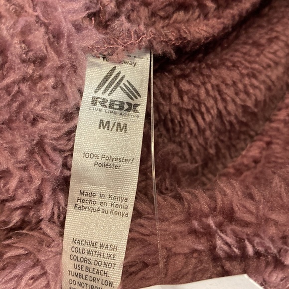 RBX Sherpa fleece NWT size M check this color!! - Picture 5 of 8